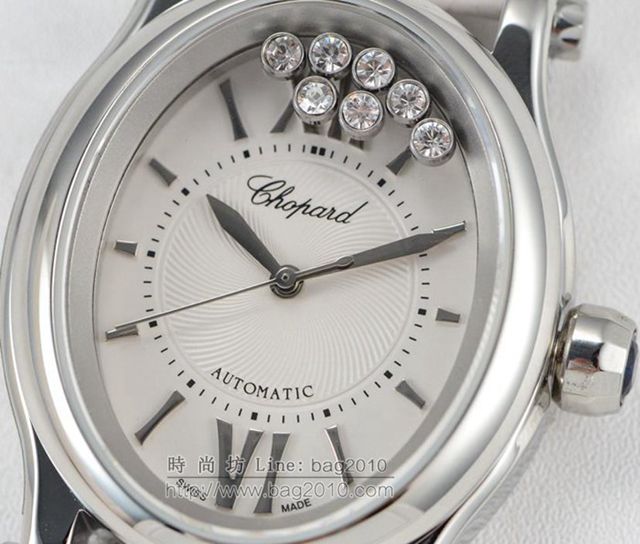 Chopard手錶 蕭邦快樂鑽系列橢圓型機械6T28新款 蕭邦時尚男士腕表 蕭邦全自動機械男表  hds1690